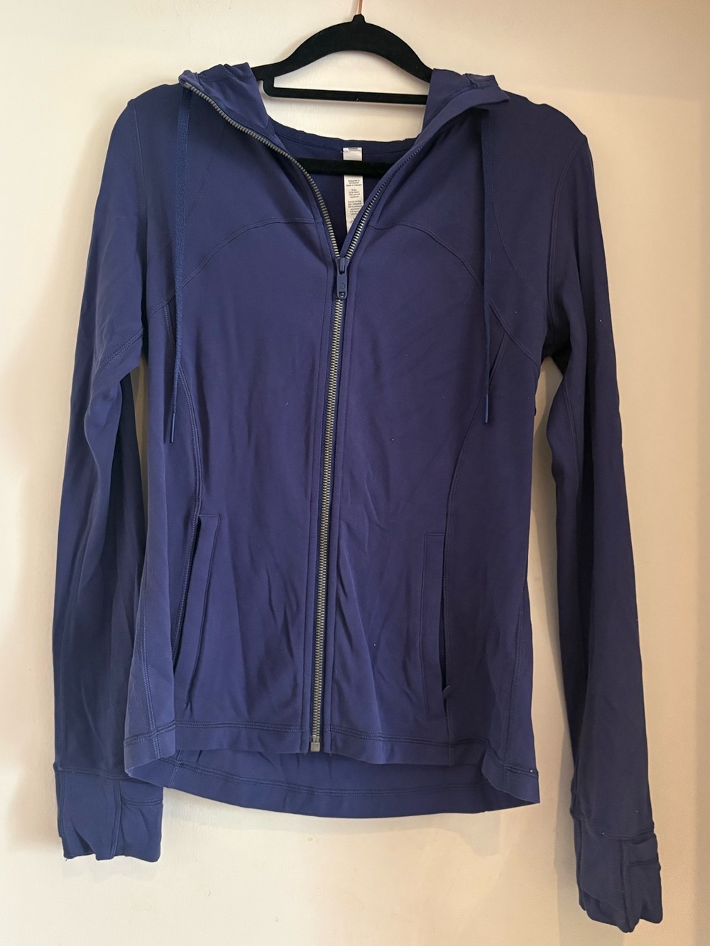 lululemon athletica Blue Full-Zip Hoodie Jacket - Women